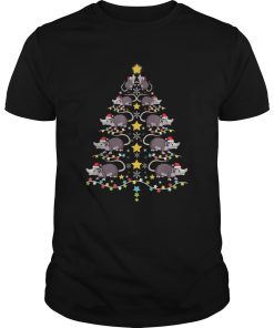 Christmas Opossums Tree Christmas Tree Lights shirt
