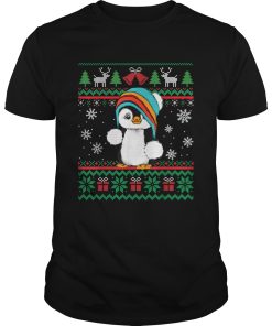 Christmas Pajama Penguin Cool Penguin Bird Love shirt