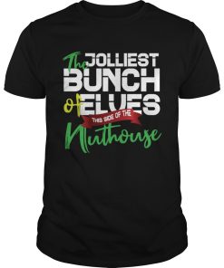 Christmas Quotes Jolliest Bunch Of AHoles Ugly Christmas Gift shirt