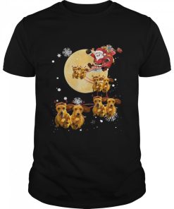 Christmas Reindeer Dachshund Dog shirt