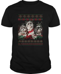 Christmas Shih Tzu Ugly T-Shirt