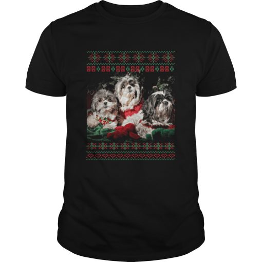 Christmas Shih Tzu Ugly T-Shirt