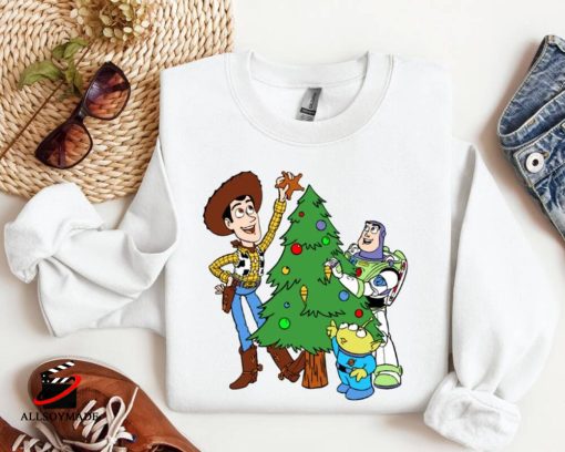 Christmas Toy Story Sweatshirt, Toy Story Christmas Tree Shirt