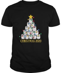 Christmas Tree Toilet Paper Merry Quarantine shirt