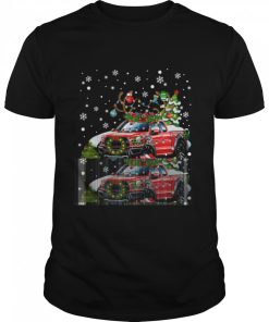 Christmas Truck Reindeer Antlers Xmas shirt