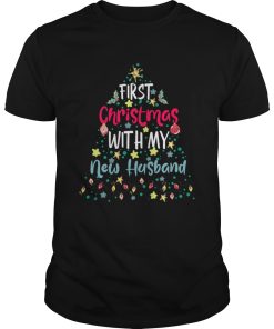 Christmas With My New Husband Tee Xmas 2020 Party shirt