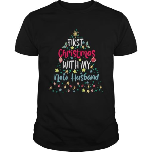 Christmas With My New Husband Tee Xmas 2020 Party shirt