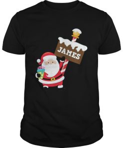 Christmas Xmas James shirt