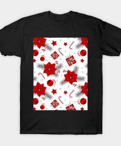 Christmas decoration pattern T-shirt