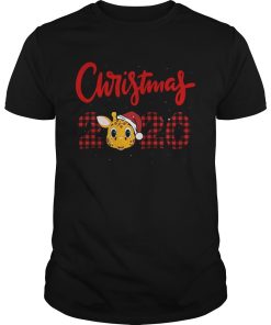 Christmas giraffe 2020 shirt