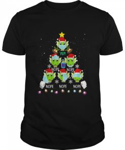 Christmastree 2020 Dragon Wearing Mask Toilet Paper Nope shirt