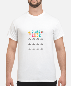 Class of 2032 1st grade 2nd grade shirt, hoodie, long sleeve