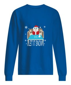 Cocaine Santa let it snow Christmas sweatshirt, sweater, hoodie
