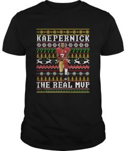 Colin Kaepernick the real MVP ugly christmas shirt