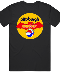 Cool ABA Pittsburgh Condors Retro Basketball T Shirt