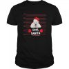Cool Santa Poodle Dog Christmas shirt