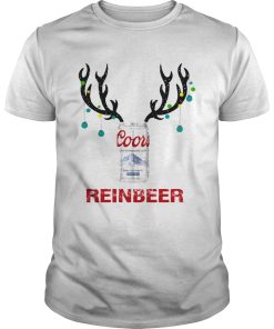 Coors Light Reinbeer Funny Beer Reindeer Christmas shirt