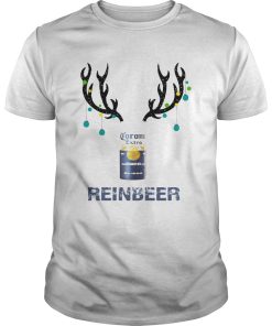 Corona Reinbeer Funny Beer Reindeer Christmas shirt