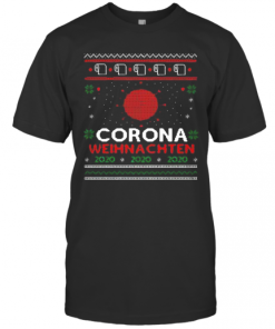 Corona Weihnachten 2020 Ugly Christmas T-Shirt