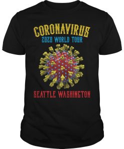 Coronavirus 2020 World Tour Seattle Washington shirt, hoodie