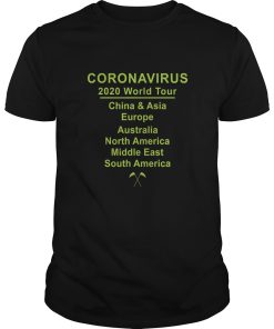 Coronavirus World Tour shirt, hoodie, long sleeve, ladies tee