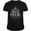 Correctional Nurse Crew Stethoscope Xmas shirt