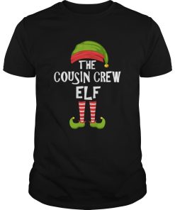 Cousin Crew Elf Matching Christmas Party Pajama shirt