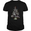 Cows christmas tree shirt