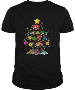 Crochet Tree Merry Christmas shirt