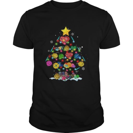 Crochet Tree Merry Christmas shirt