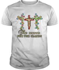 Cross Jesus Leopard Plaid Pajamas For The Season Christmas shirt