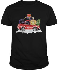 Crown Royal Whisky christmas truck shirt