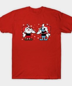Cuphead and Mugman Christmas shirt