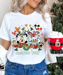 Custom Minnie Daisy Christmas Shirt, Disneyland Friends Shirt