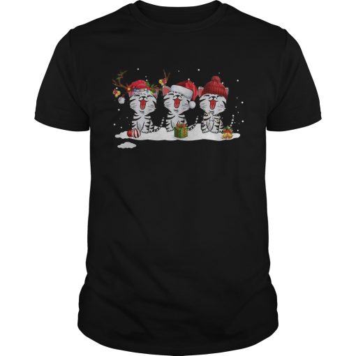 Cute Santa Cat Merry Christmas Cat 2020 shirt