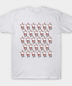 Cute Santa Pattern T-Shirt