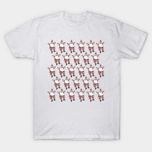 Cute Santa Pattern T-Shirt