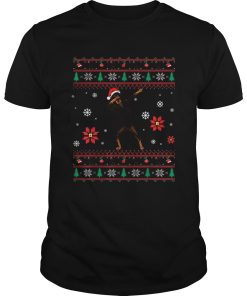 Dabbing Doberman Christmas shirt