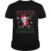 Dabbing Santa Claus Wear Mask Family Matching Christmas shirt