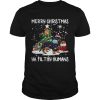 Dachshund Face Mask Merry Christmas Ya Filthy Humans shirt
