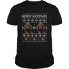 Dachshund Merry Woofmas Paw Ugly Merry Christmas shirt