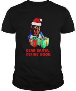 Dachshund dear santa define good christmas shirt – Trend Tee Shirts Store