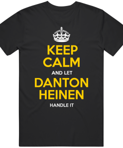Danton Heinen Keep Calm Pittsburgh Hockey Fan T Shirt