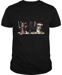 Darth Vader Yoda Palpatine Star Wars Christmas shirt