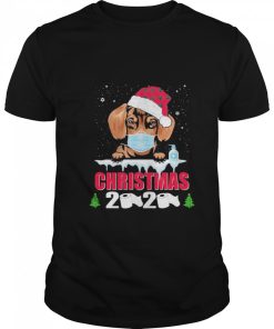 Daschund Santa Christmas 2020 shirt