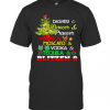 Dasher Dancer Prancer Vixen Moscato Vodka Tequila Blitzen Christmas T-Shirt