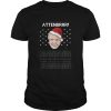 David Attenborough Attenbrrr ugly christmas shirt