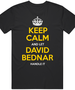 David Bednar Keep Calm Pittsburgh Baseball Fan T Shirt