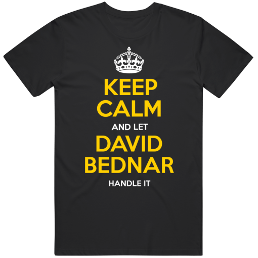 David Bednar Keep Calm Pittsburgh Baseball Fan T Shirt