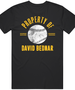 David Bednar Property Of Pittsburgh Baseball Fan T Shirt